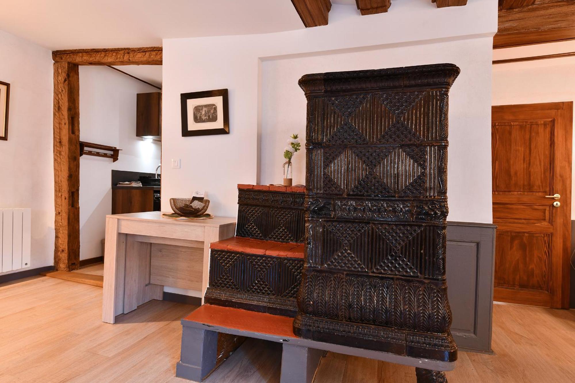 Grand Gite Dans Maison Alsacienne Historique Gueberschwihr ภายนอก รูปภาพ